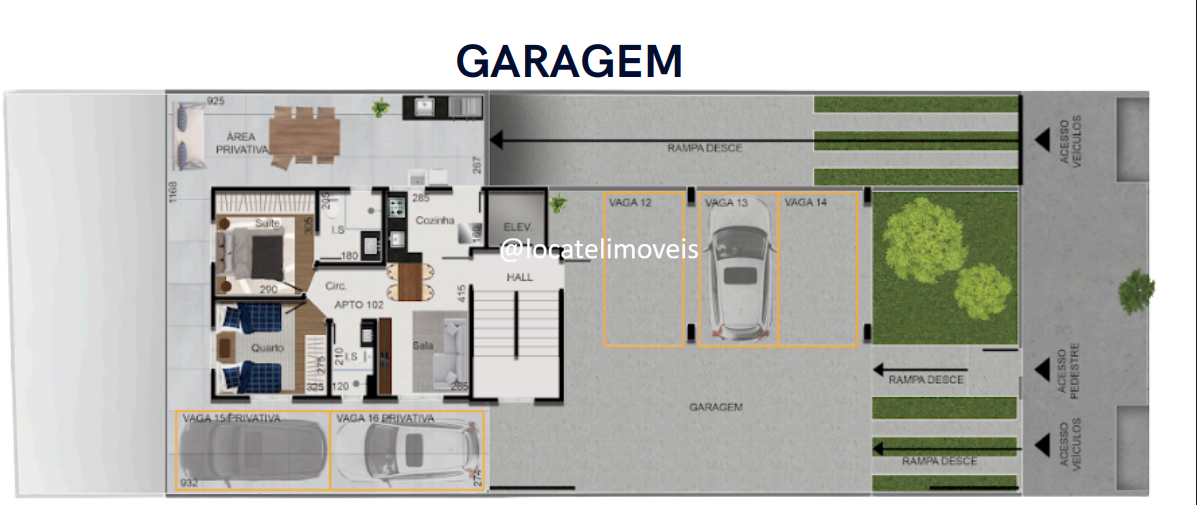 Apartamento à venda no Brasil Industrial: 