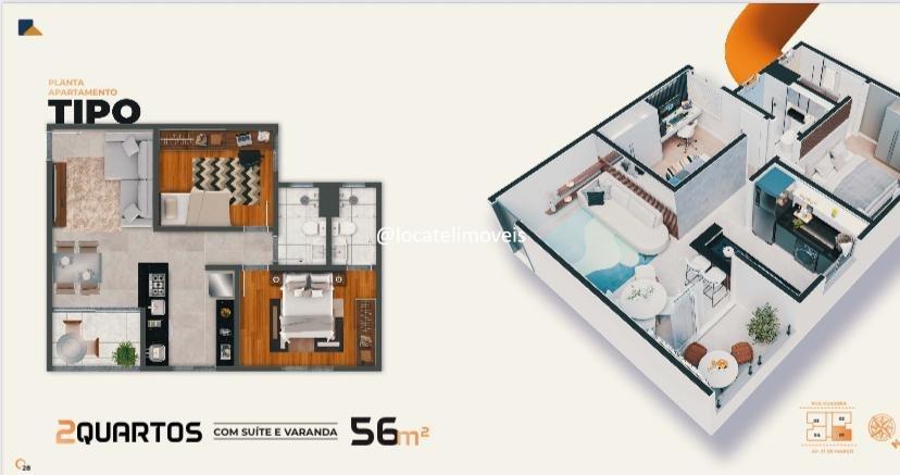 Apartamento à venda no Dom Cabral: 