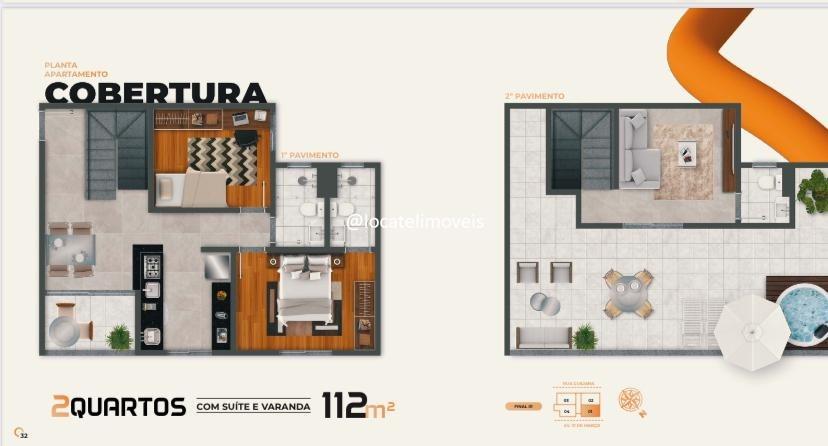 Cobertura à venda no Dom Cabral: 