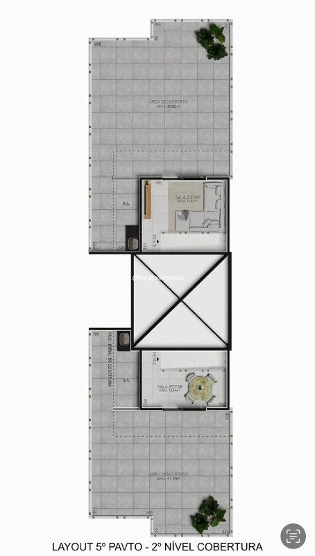 Cobertura à venda no Milionários: 