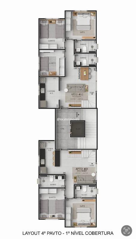 Cobertura à venda no Milionários: 