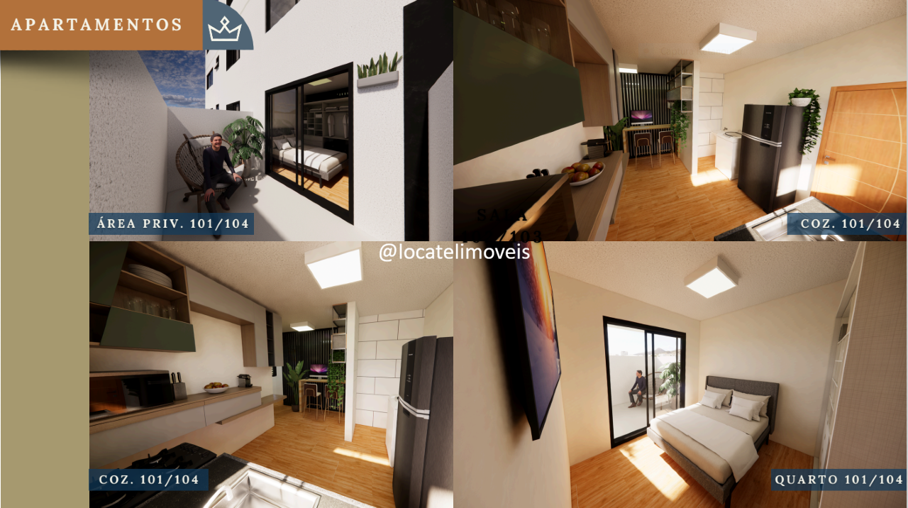 Apartamento à venda no Barreiro: 