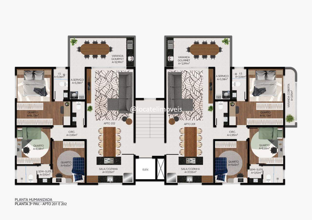 Área privativa à venda no Jardim Riacho das Pedras: 