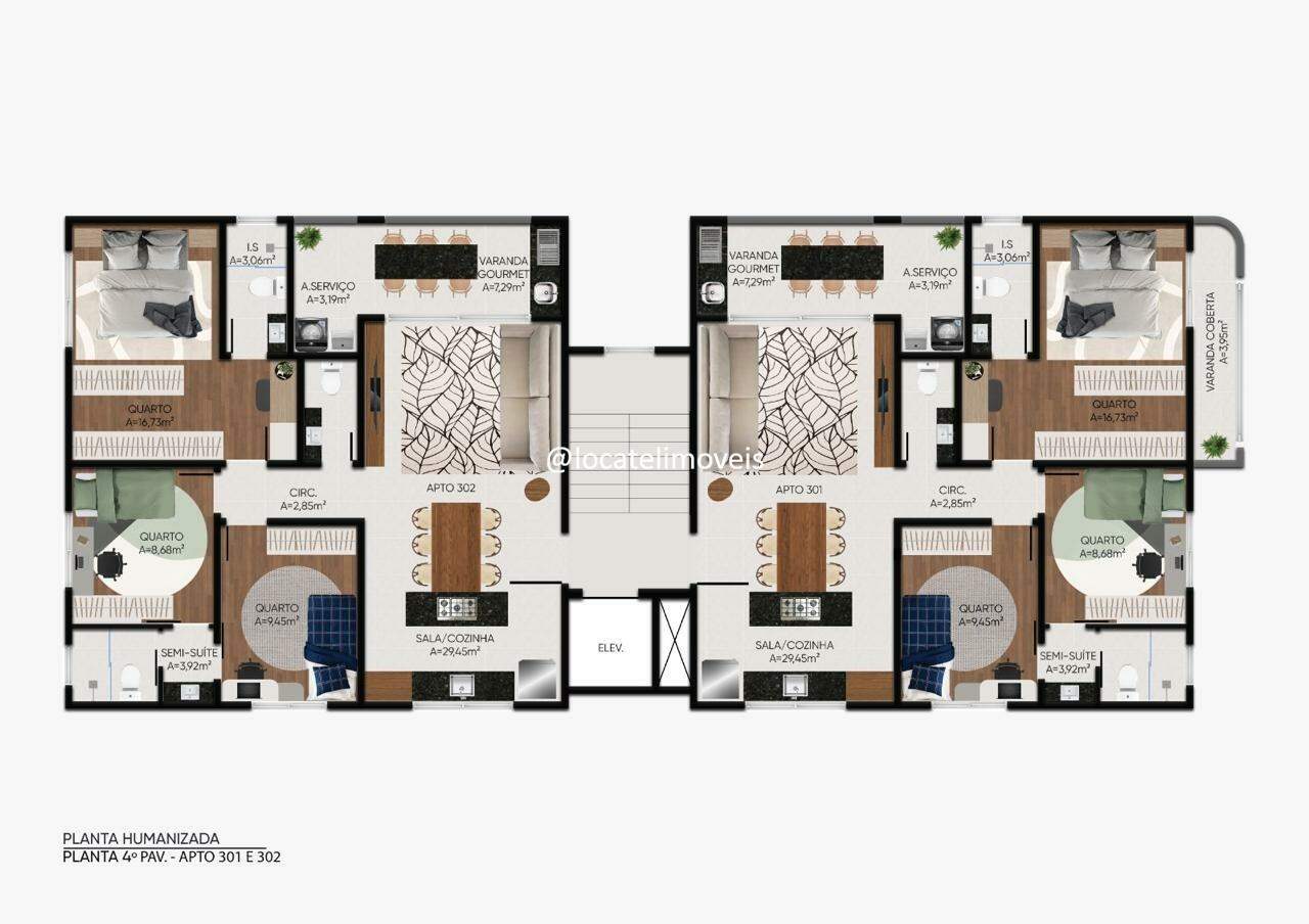 Apartamento à venda no Jardim Riacho das Pedras: 