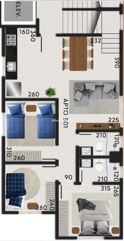 Apartamento à venda no Santa Helena: 