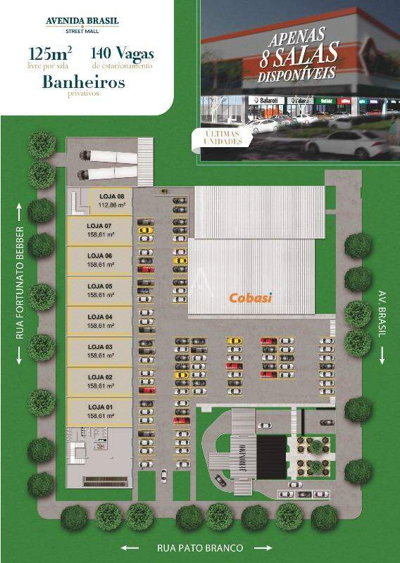 Sala Comercial para para aluguel no Bairro NOVA YORK em CASCAVEL: 