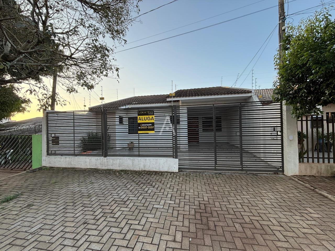 Casa Residencial para para aluguel no Bairro SANTO ONOFRE em CASCAVEL: 