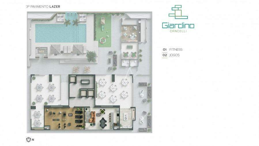 Apartamento para à venda no Bairro CENTRO em CASCAVEL: