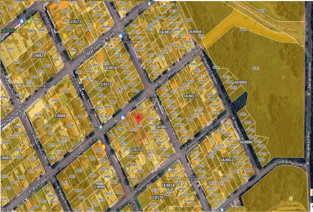 Terreno para à venda no Bairro REGIAO DO LAGO em CASCAVEL: 