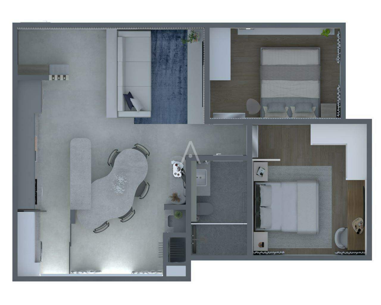 Apartamento para à venda no Bairro PARQUE SAO PAULO em CASCAVEL: 