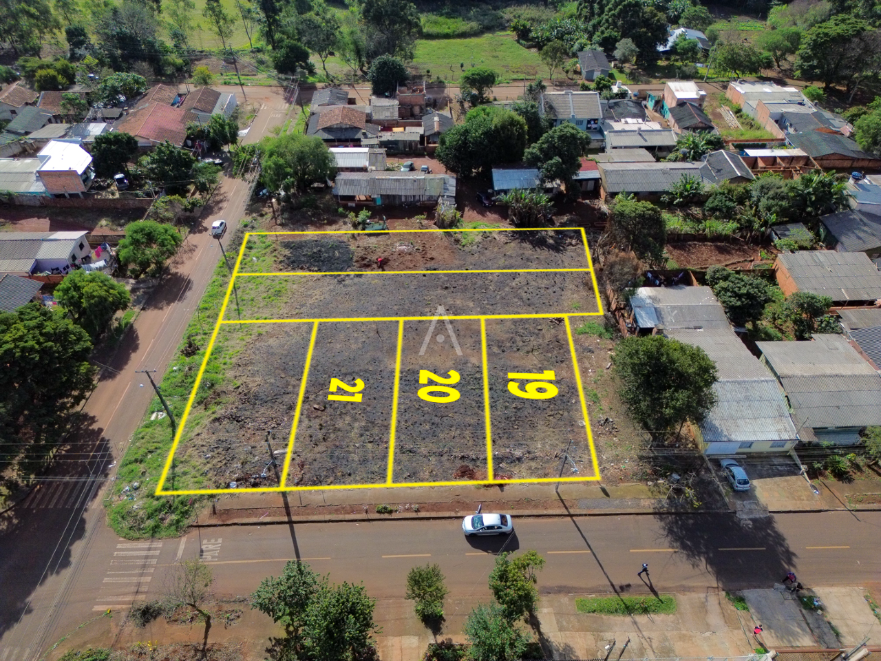 Terreno para à venda no Bairro CASCAVEL VELHO em CASCAVEL: 