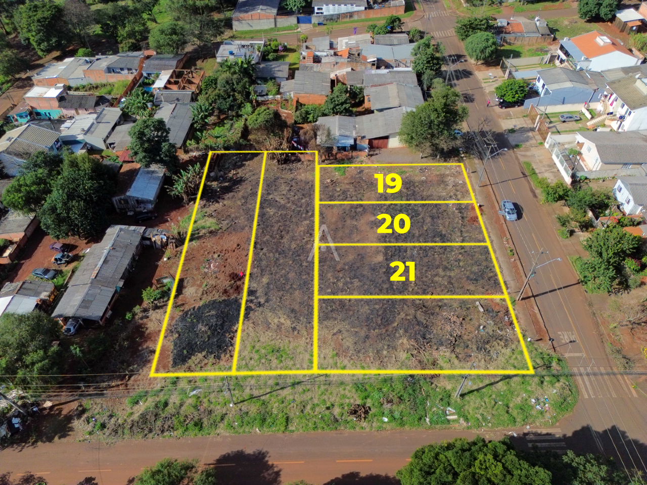 Terreno para à venda no Bairro CASCAVEL VELHO em CASCAVEL: 