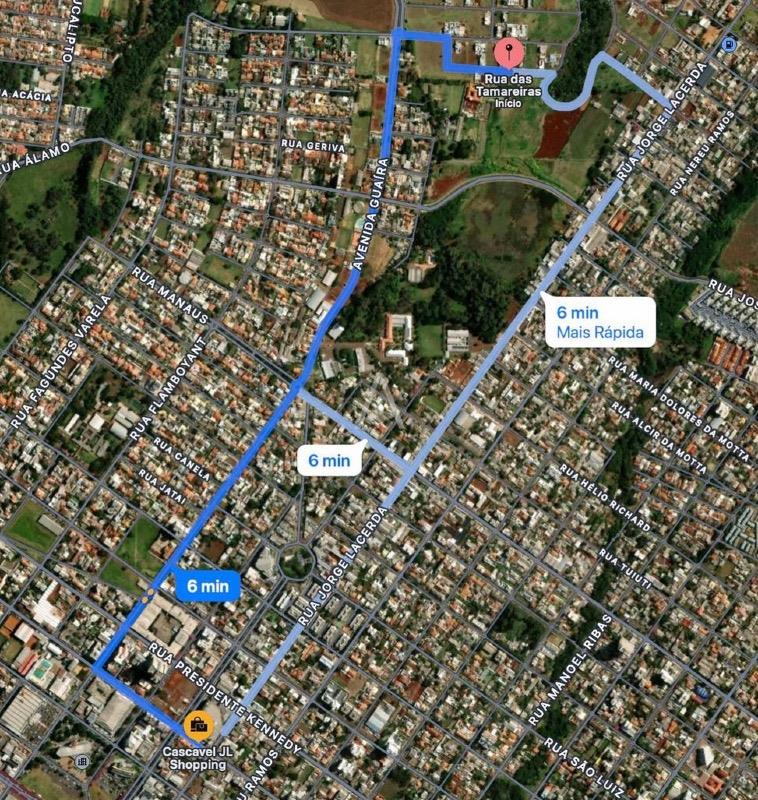 Terreno para à venda no Bairro RECANTO TROPICAL em CASCAVEL: 