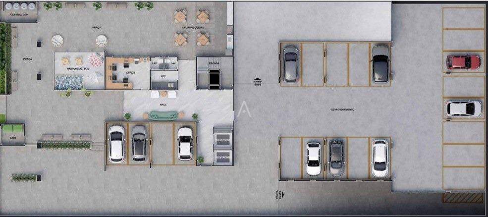 Apartamento para à venda no Bairro CANADA em CASCAVEL: 