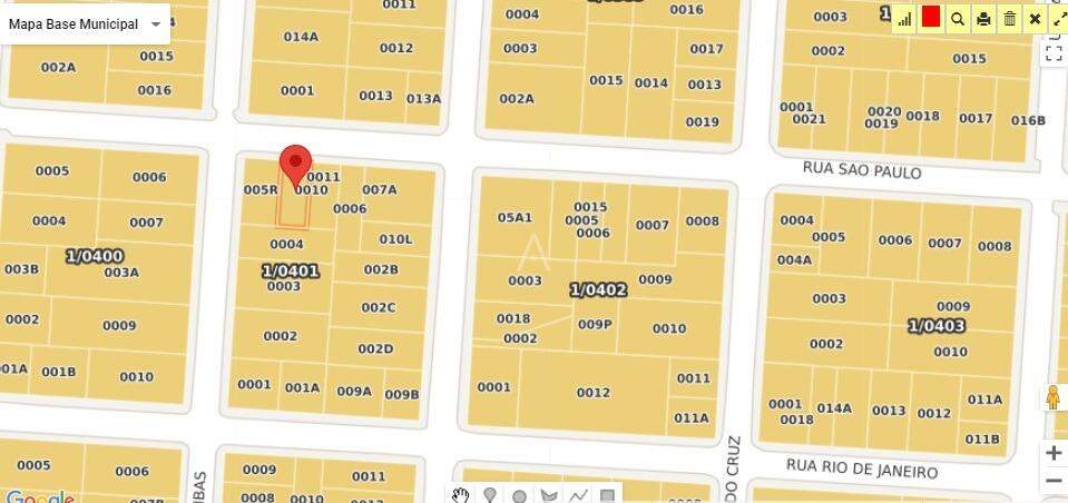 Terreno para para aluguel no Bairro CENTRO em CASCAVEL: 
