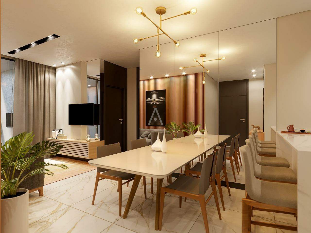 Apartamento para à venda no Bairro CENTRO em CASCAVEL: 