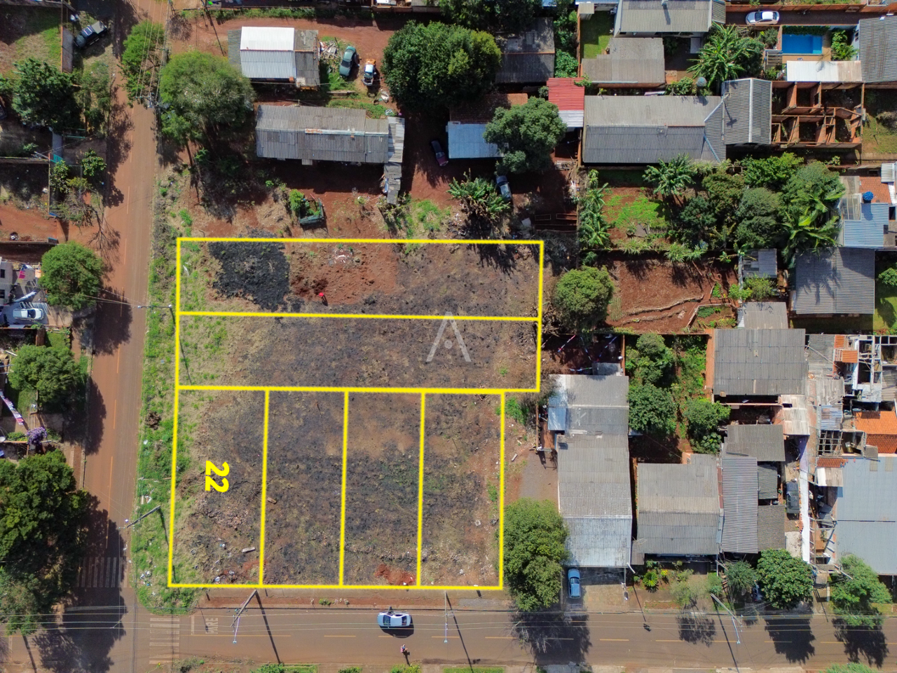 Terreno para à venda no Bairro CASCAVEL VELHO em CASCAVEL: 