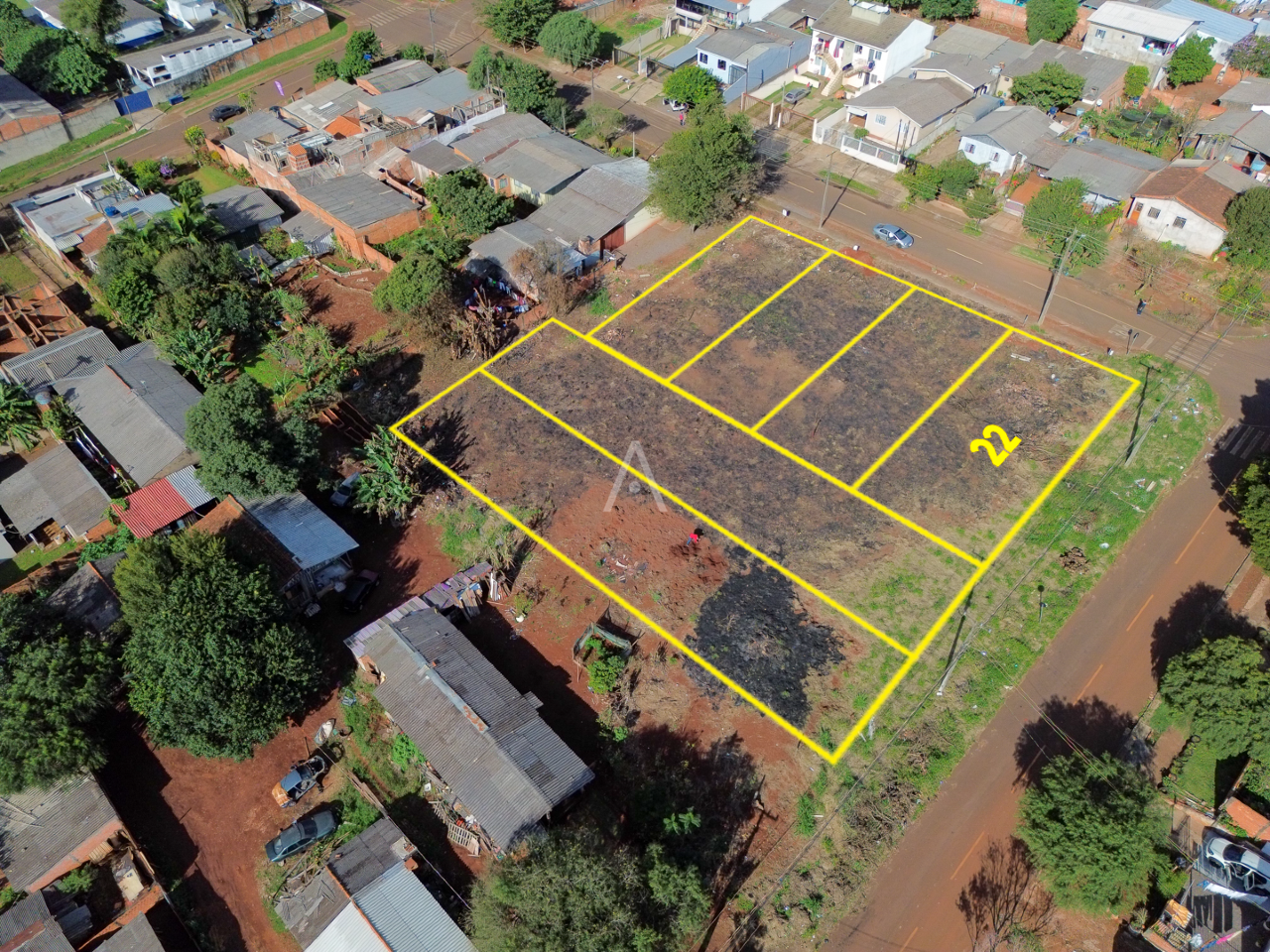 Terreno para à venda no Bairro CASCAVEL VELHO em CASCAVEL: 