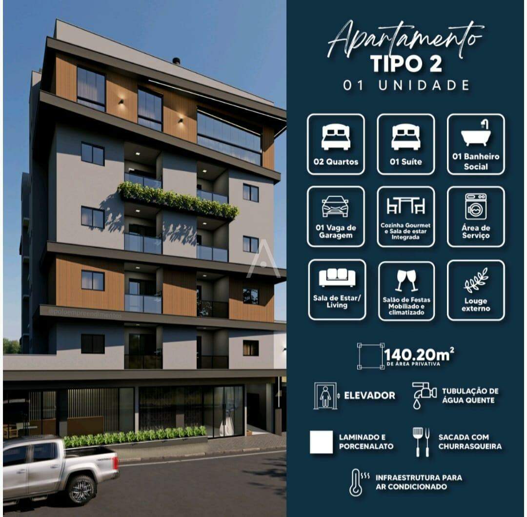 Apartamento para à venda no Bairro VILA INDUSTRIAL em TOLEDO: 