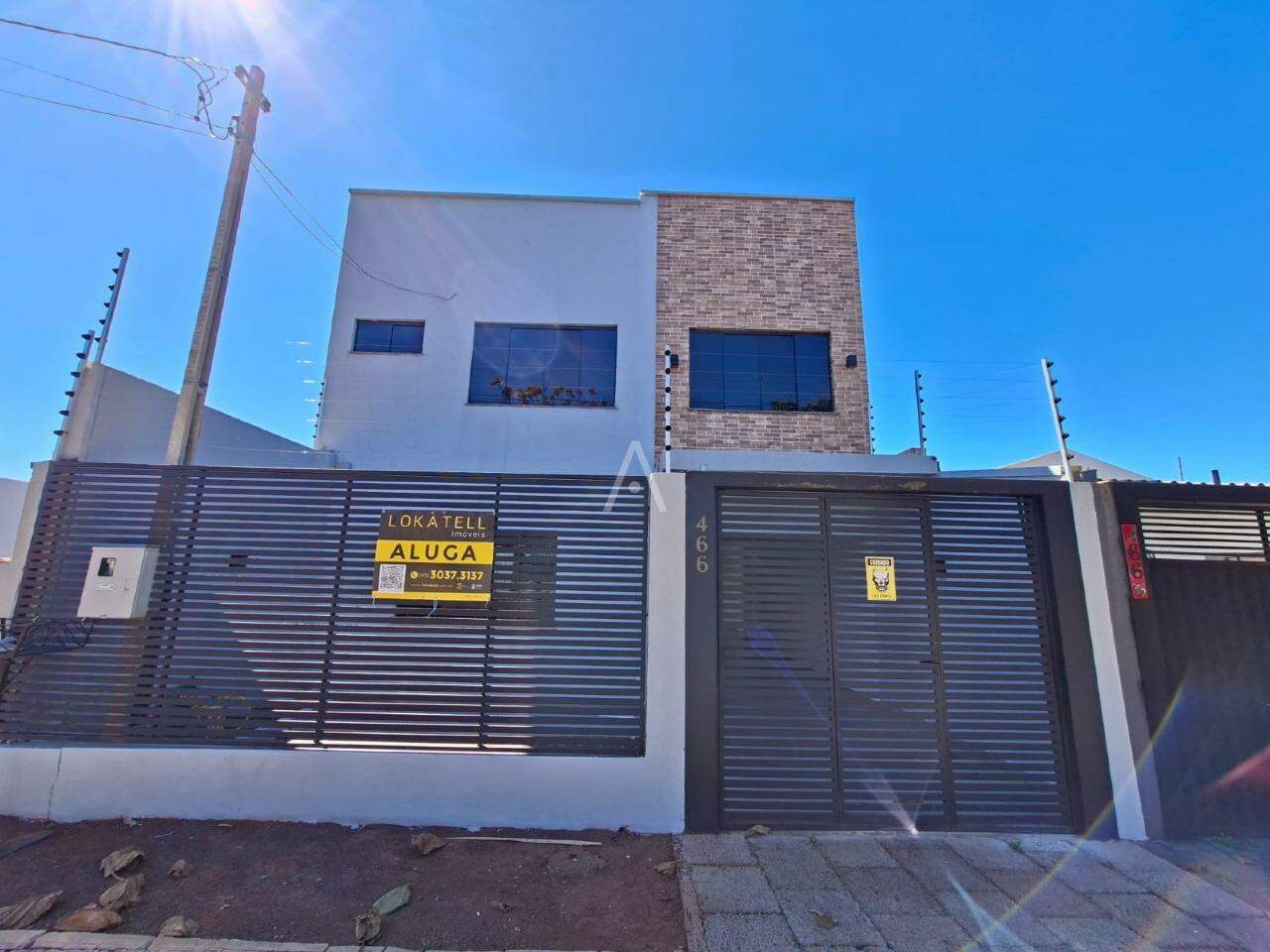 Sobrado para para aluguel no Bairro Pioneiros Catarinenses em CASCAVEL: 