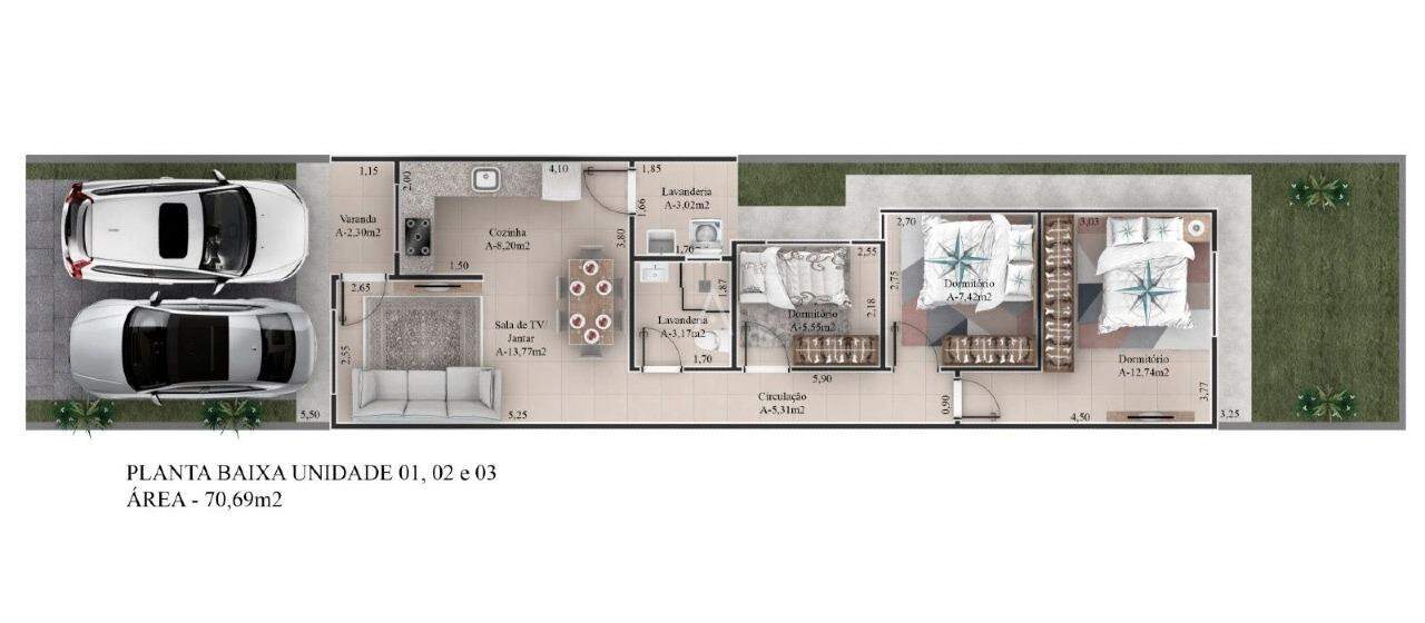 Casa Residencial para à venda no Bairro FLORESTA em CASCAVEL: 