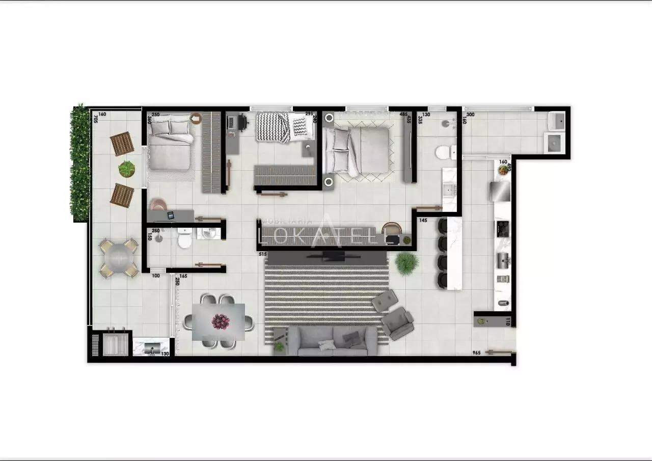 Apartamento para à venda no Bairro CENTRO em CASCAVEL: