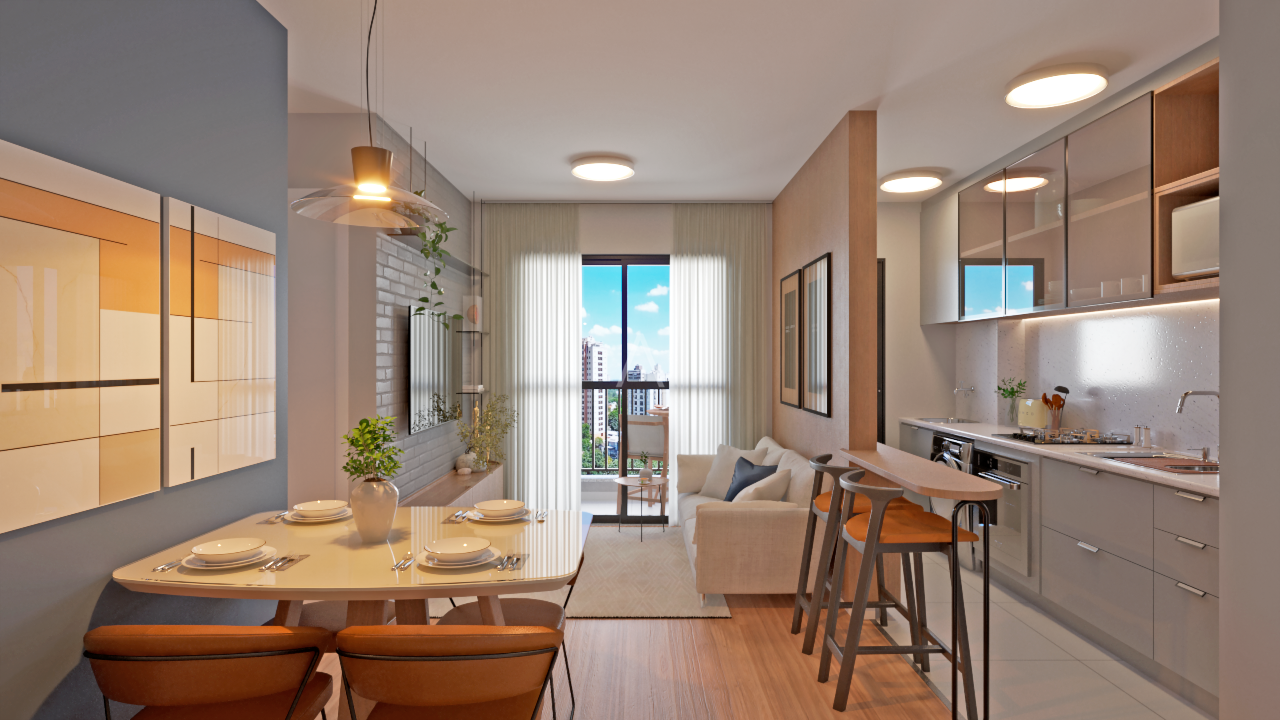 Apartamento para à venda no Bairro TOCANTINS em TOLEDO: 