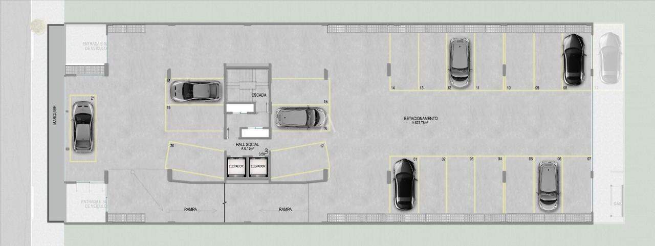 Apartamento para à venda no Bairro CENTRO em TOLEDO: 
