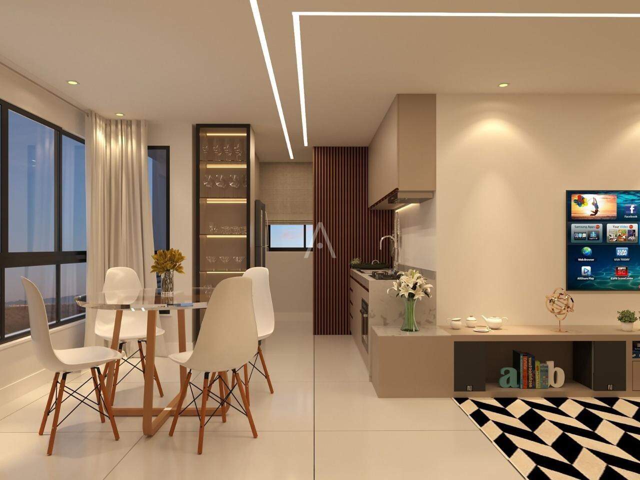 Apartamento para à venda no Bairro CENTRO em TOLEDO: 