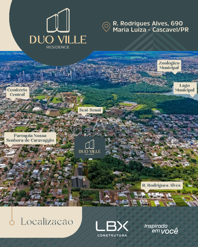 Apartamento para à venda no Bairro MARIA LUIZA em CASCAVEL: 