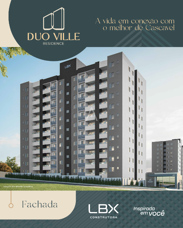 Apartamento para à venda no Bairro MARIA LUIZA em CASCAVEL: 