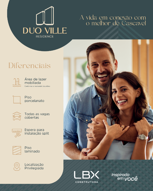 Apartamento para à venda no Bairro MARIA LUIZA em CASCAVEL: 