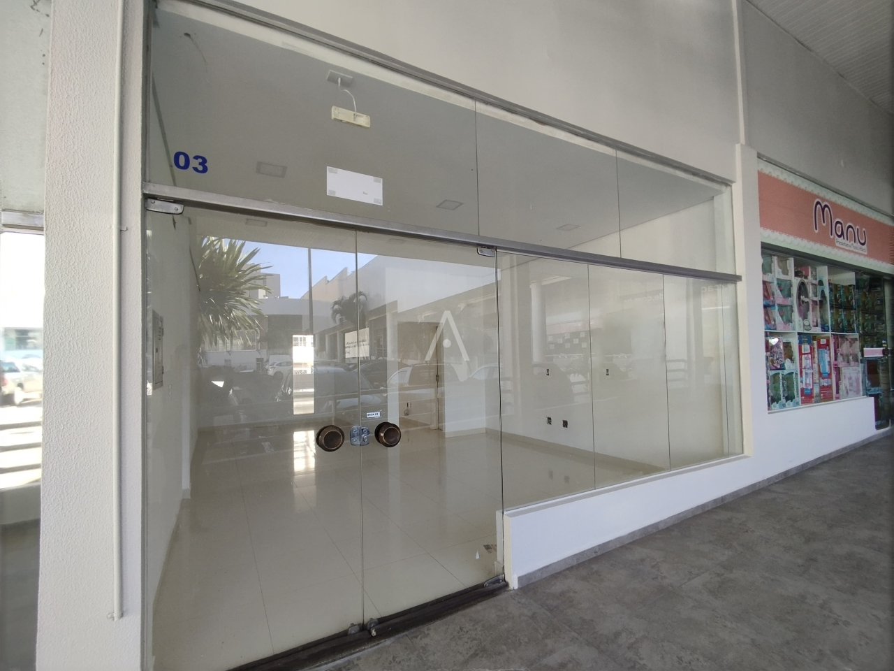 Sala Comercial para para aluguel no Bairro CENTRO em CASCAVEL: FACHADA