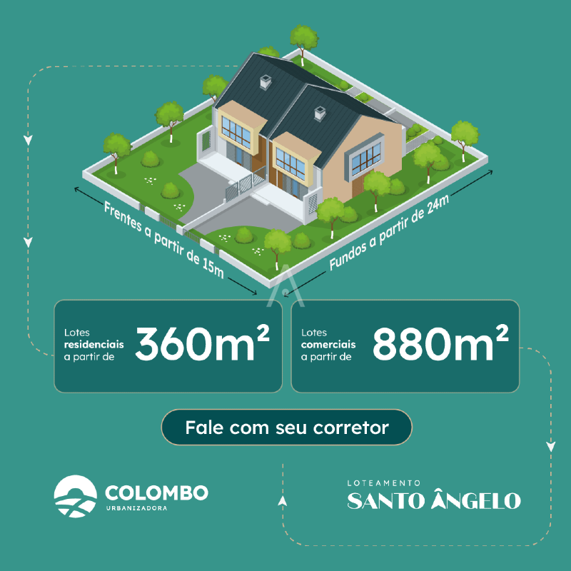 Terreno para à venda no Bairro GUARUJA em CASCAVEL: METRAGENS INICIAIS COMERCIAL E RESIDENCIAL