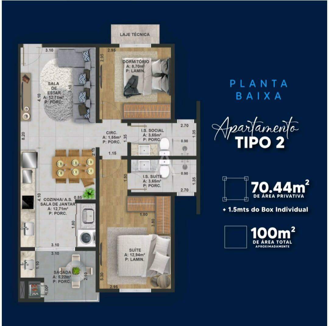 Apartamento para à venda no Bairro JARDIM GISELA em TOLEDO: