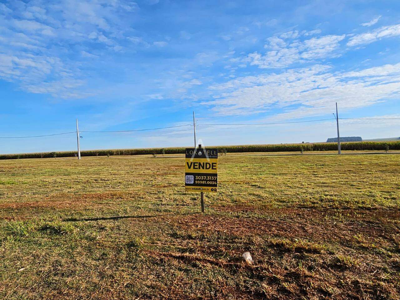 Terreno para à venda no Bairro PARQUE VERDE em CASCAVEL: 