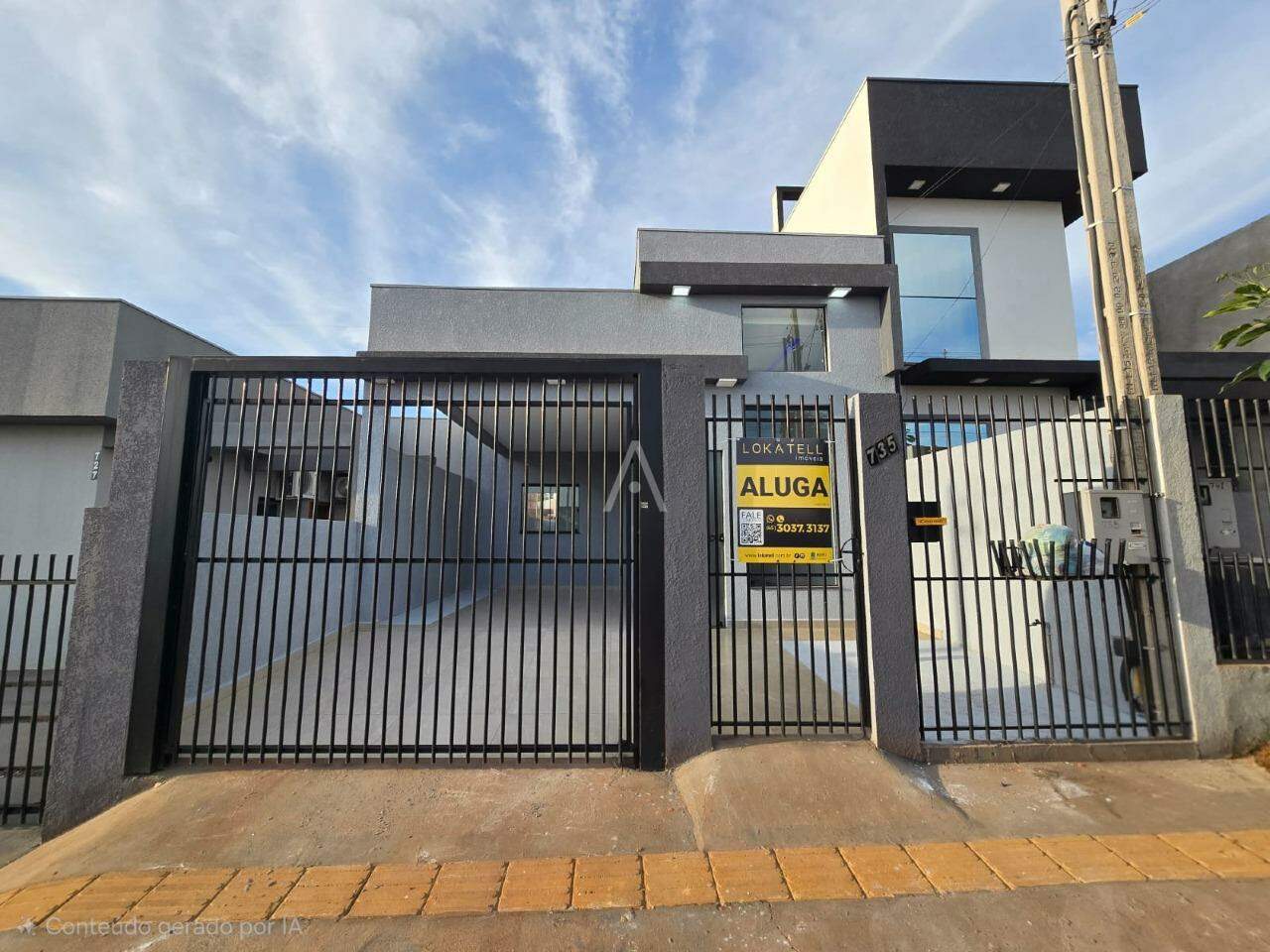 Casa Residencial para para aluguel no Bairro Jardim Panorama II em TOLEDO: 