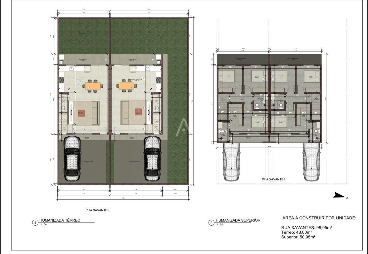 Sobrado para à venda no Bairro SANTA CRUZ em CASCAVEL: 