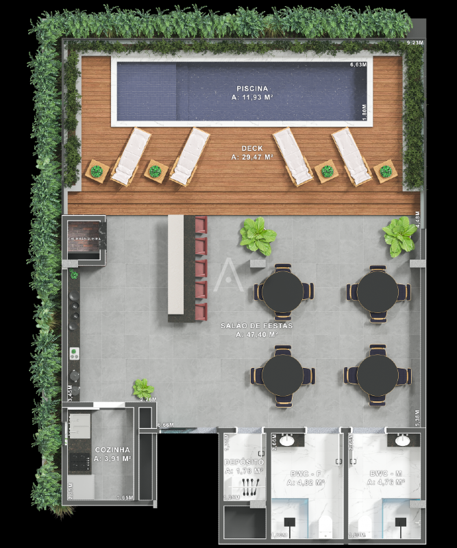 Apartamento para à venda no Bairro CENTRO em CASCAVEL: