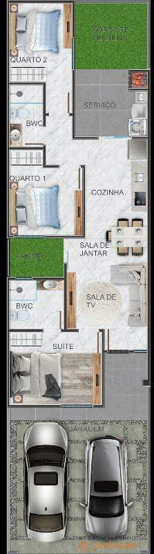 Casa Residencial para à venda no Bairro RECANTO TROPICAL em CASCAVEL: 