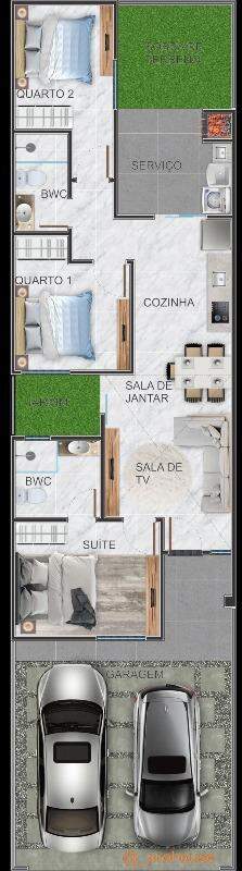 Casa Residencial para à venda no Bairro RECANTO TROPICAL em CASCAVEL: 