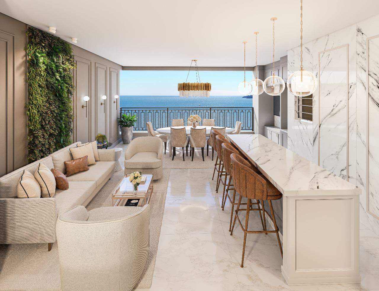Apartamento para à venda no Bairro BALNEÁRIO PEREQUÊ em Porto Belo: 