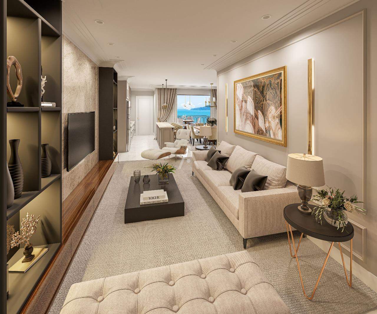 Apartamento para à venda no Bairro BALNEÁRIO PEREQUÊ em Porto Belo: 