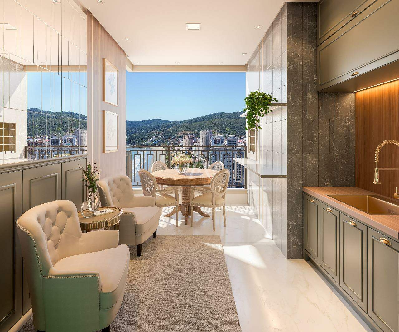 Apartamento para à venda no Bairro BALNEÁRIO PEREQUÊ em Porto Belo: 