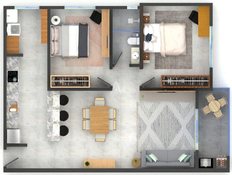 Apartamento para à venda no Bairro JARDIM GISELA em TOLEDO: 