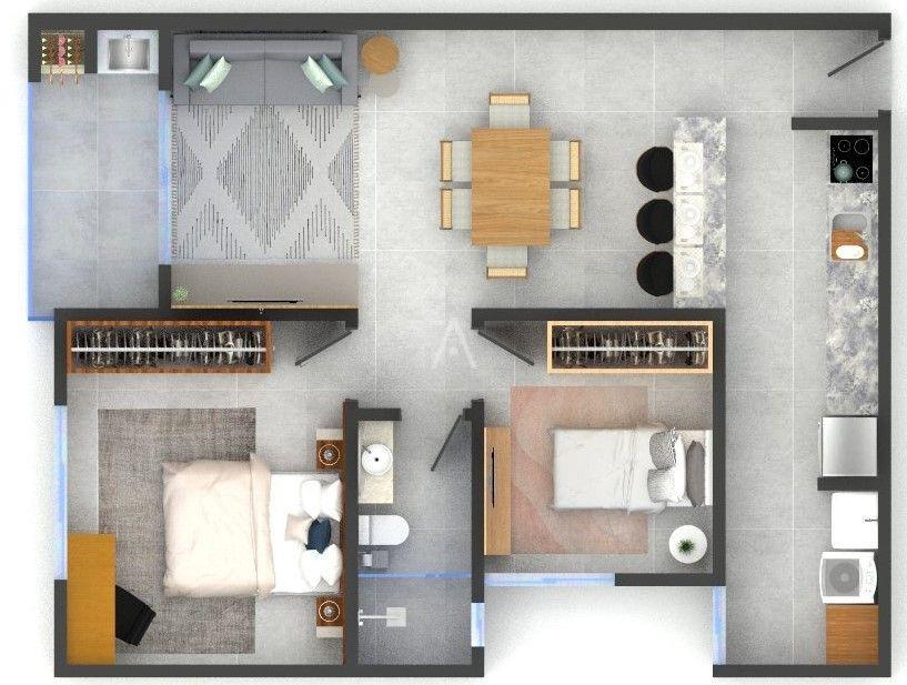 Apartamento para à venda no Bairro JARDIM GISELA em TOLEDO: 