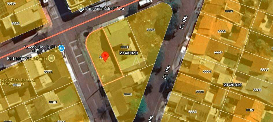 Terreno para à venda no Bairro SANTA FELICIDADE em CASCAVEL: