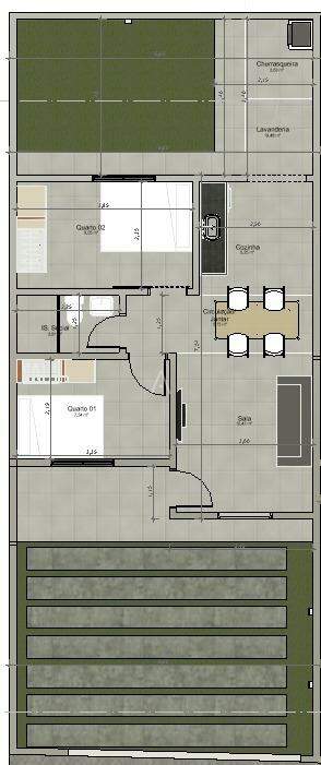 Casa Residencial para à venda no Bairro FLORESTA em CASCAVEL: 