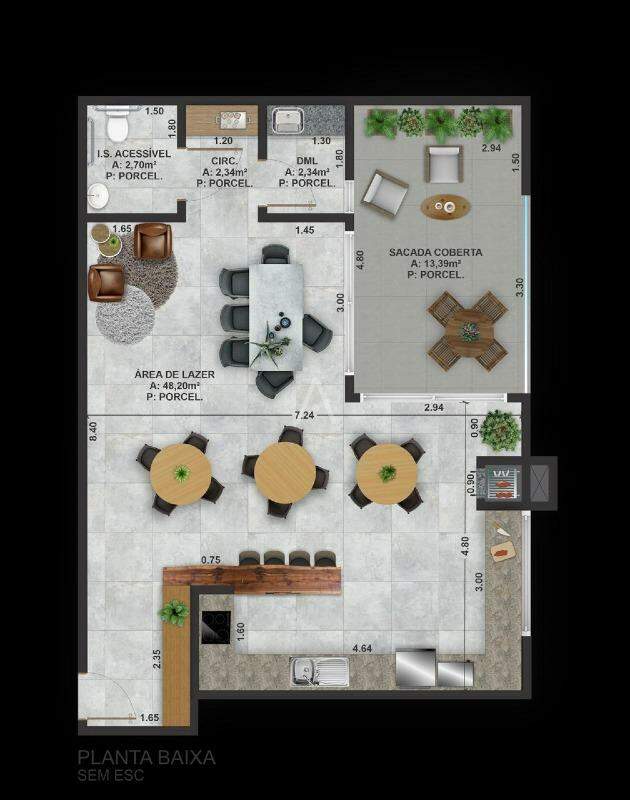 Apartamento para à venda no Bairro JARDIM LA SALLE em TOLEDO: