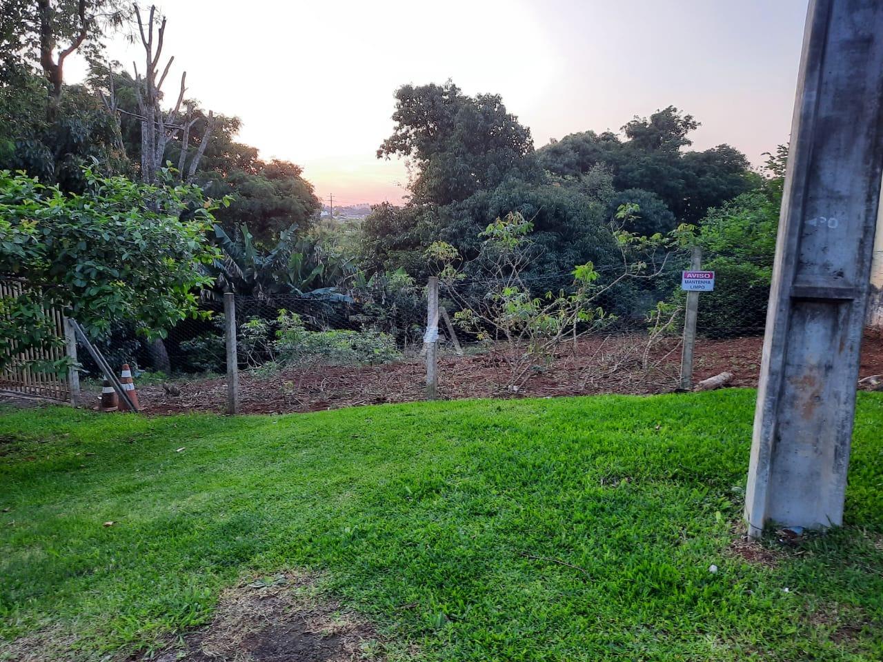 Terreno para à venda no Bairro ALTO ALEGRE em CASCAVEL: 